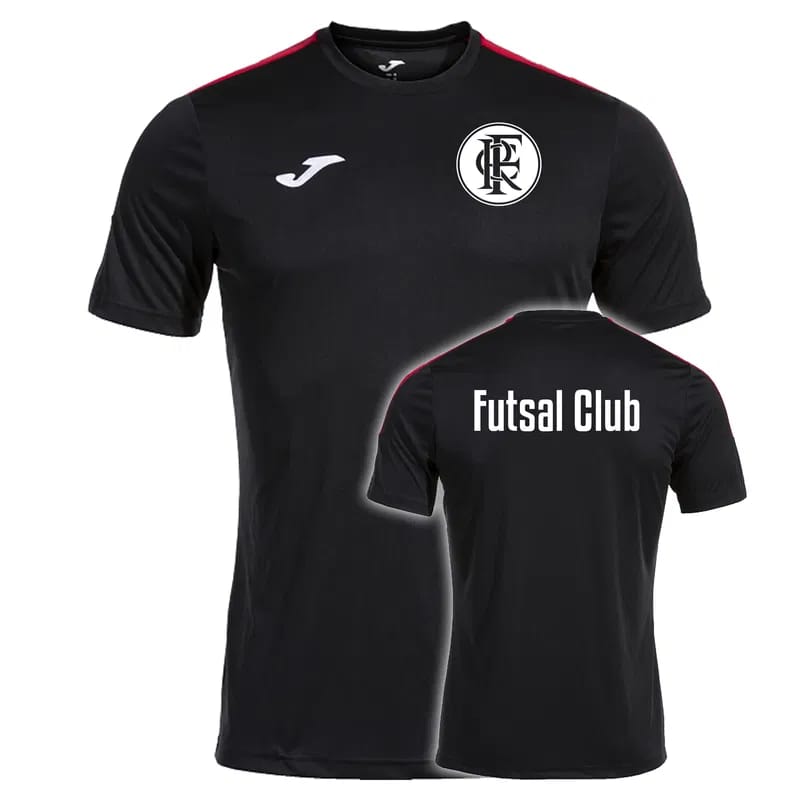 Das Olimpiada T-Shirt von Joma bedruckt im Futsal Club Regensburg Design. Material: 100% Polyester.