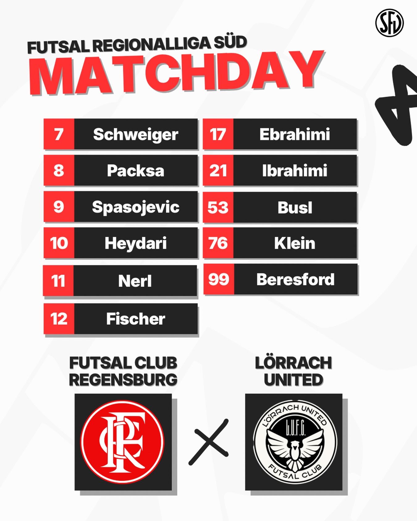 Matchday Numero 5! 🙌